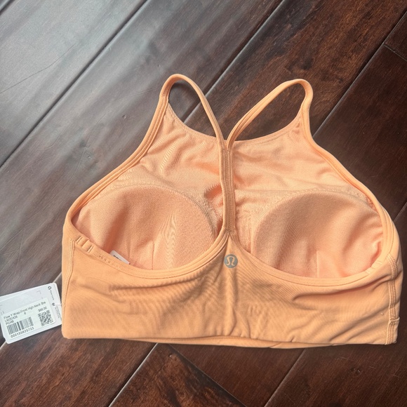 Lululemon Flow Y Wrap Front High Neck Bra, PCHB, Size 8, NWT - Picture 2 of 2